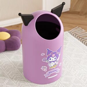 Kuromi Trash Can (Purple)