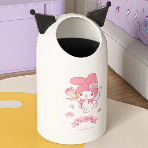 Kuromi Trash Can (White)