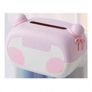 Tissue Box (Pink & White)