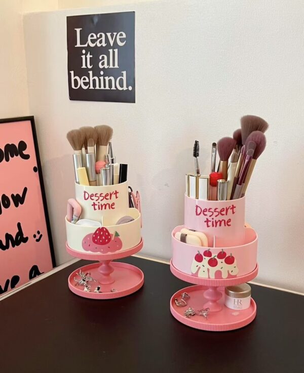Cake Designed Table Organizer