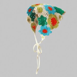 Crochet Retro Headscarf